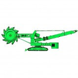 BUCKET WHEEL EXCAVATOR  JXLW-1500